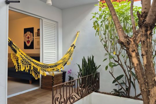 Quintal casa 2 de casa à venda com 1 quarto, 50m² em Vila Clementino, São Paulo