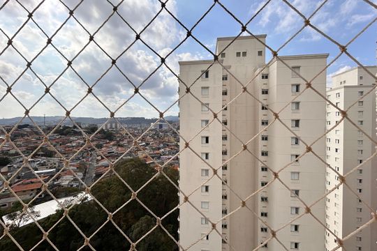 Vista da Suíte de apartamento à venda com 2 quartos, 81m² em Vila Amélia, São Paulo