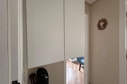 Corredor de apartamento à venda com 2 quartos, 81m² em Vila Amélia, São Paulo