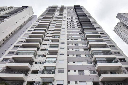 Fachada de apartamento à venda com 3 quartos, 100m² em Jardim Caboré, São Paulo