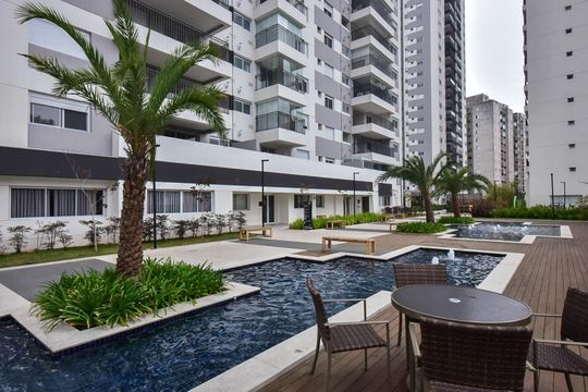 Área comum de apartamento à venda com 3 quartos, 100m² em Jardim Caboré, São Paulo