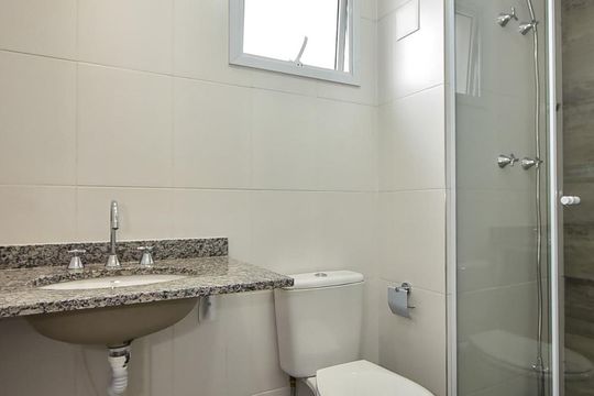 Banheiro Suíte de apartamento à venda com 3 quartos, 100m² em Jardim Caboré, São Paulo