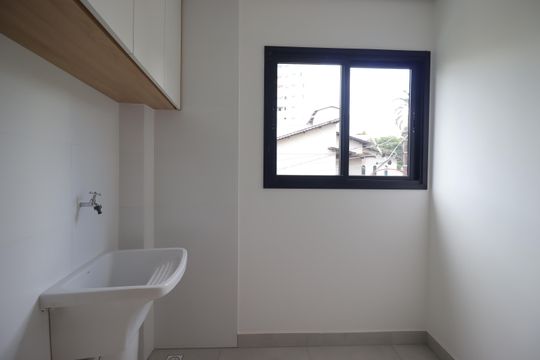 Área de Serviço de apartamento à venda com 2 quartos, 61m² em Vila Guiomar, Santo André