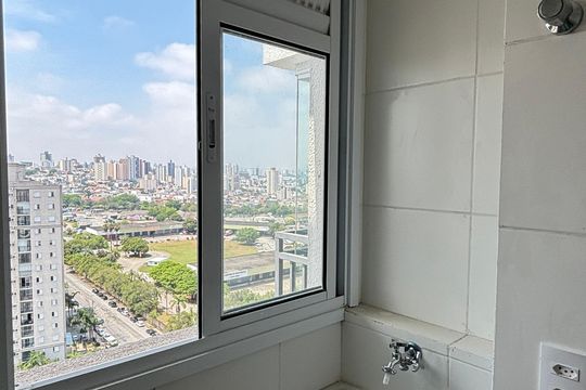 Área de Serviço de apartamento à venda com 2 quartos, 54m² em Vila Metalúrgica, Santo André