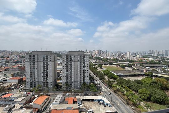 Varanda de apartamento à venda com 2 quartos, 54m² em Vila Metalúrgica, Santo André