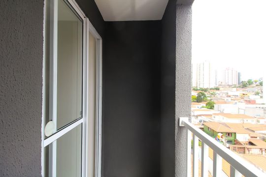 Varanda Quarto 1 de apartamento para alugar com 2 quartos, 33m² em Vila Santa Clara, São Paulo