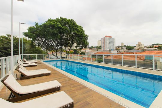Área comum de apartamento para alugar com 2 quartos, 33m² em Vila Santa Clara, São Paulo