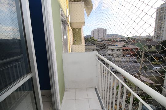 Varanda de apartamento à venda com 2 quartos, 50m² em Irajá, Rio de Janeiro