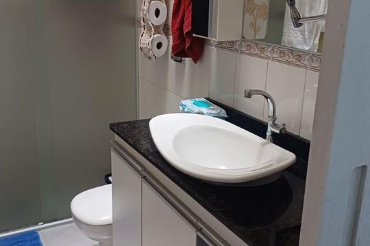Banheiro de casa à venda com 3 quartos, 120m² em Vila Basileia, São Paulo