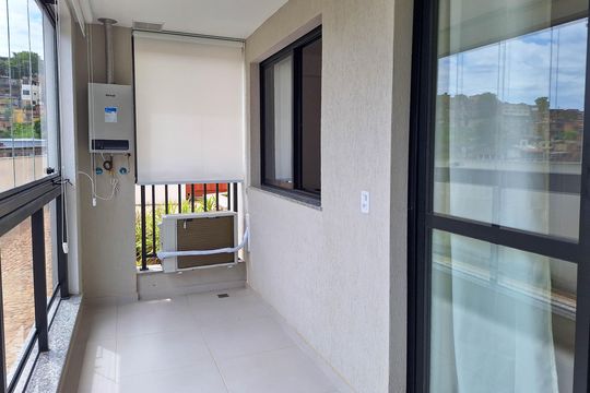 varanda do Studio de kitnet/studio à venda com 1 quarto, 37m² em Ingá, Niterói