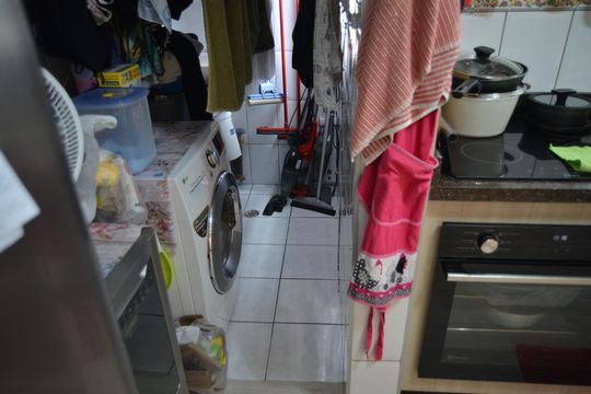 Área de Serviço de apartamento à venda com 2 quartos, 105m² em Jardim Stella, Santo André