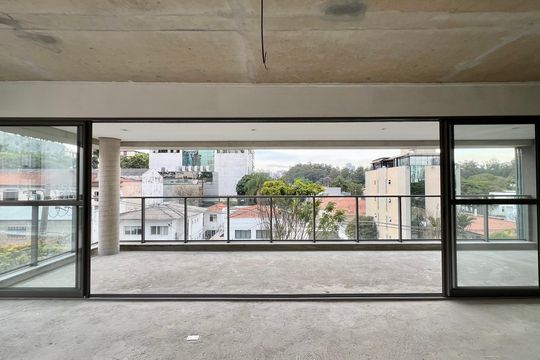 Varanda de apartamento à venda com 3 quartos, 210m² em Jardim Paulista, São Paulo