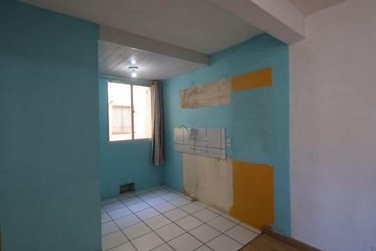 Cozinha e Área de Serviço de apartamento para alugar com 2 quartos, 38m² em Rio Branco, Canoas