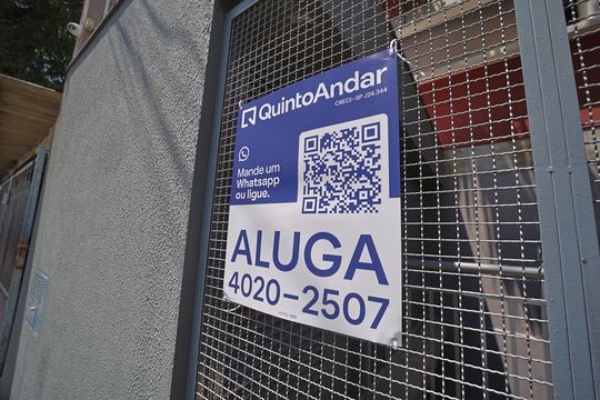 Placa instalada em 17/10/2026 com o código:HVTG-1865 de apartamento para alugar com 1 quarto, 40m² em Parque Boturussu, São Paulo