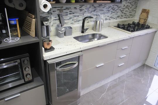 Cozinha de casa de condomínio à venda com 3 quartos, 166m² em Jardim Gopouva, Guarulhos