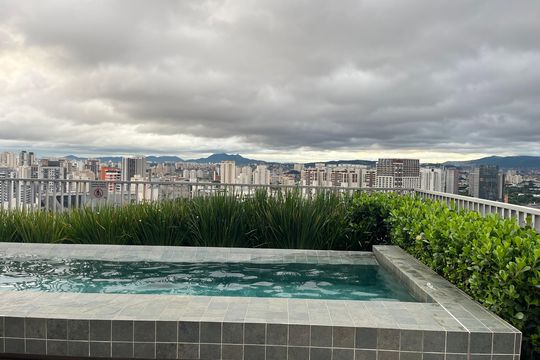 Área comum - Piscina de kitnet/studio para alugar com 1 quarto, 20m² em Perdizes, São Paulo