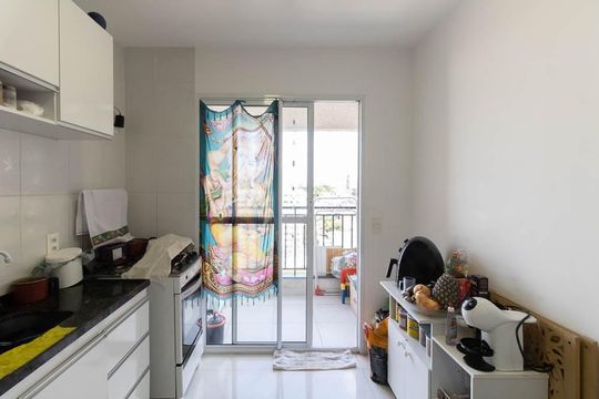 Cozinha de apartamento para alugar com 1 quarto, 36m² em Sacomã, São Paulo