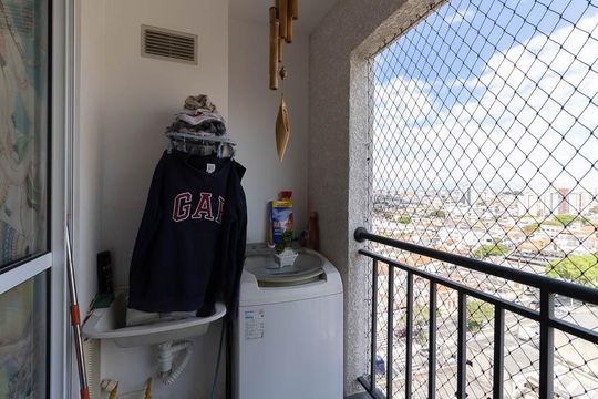 Área de Serviço de apartamento para alugar com 1 quarto, 36m² em Sacomã, São Paulo