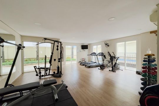 Área comum - Academia de apartamento para alugar com 2 quartos, 50m² em Jardim Paulista, São Paulo