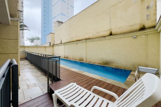Área comum - Piscina de apartamento para alugar com 2 quartos, 50m² em Jardim Paulista, São Paulo