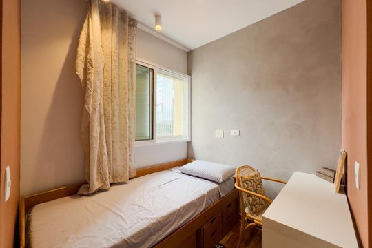 Quarto 1 de apartamento para alugar com 2 quartos, 50m² em Jardim Paulista, São Paulo