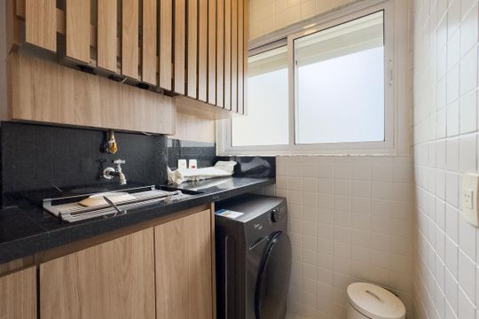 Área de Serviço de apartamento para alugar com 2 quartos, 50m² em Jardim Paulista, São Paulo