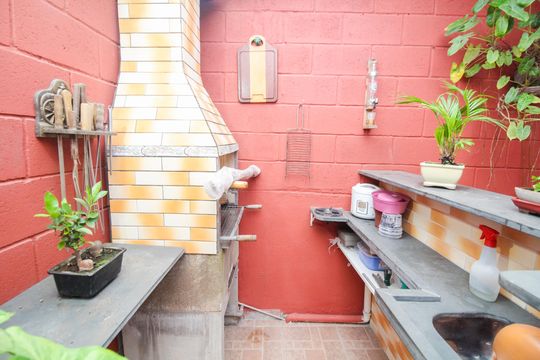 Área Gourmet - Churraqueira e Acesso ao Mezanino de casa à venda com 2 quartos, 233m² em Mooca, São Paulo