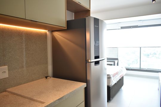 Studio de kitnet/studio para alugar com 1 quarto, 27m² em Vila Clementino, São Paulo