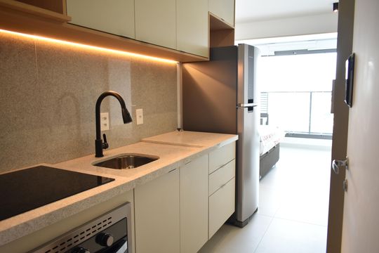 Studio de kitnet/studio para alugar com 1 quarto, 27m² em Vila Clementino, São Paulo