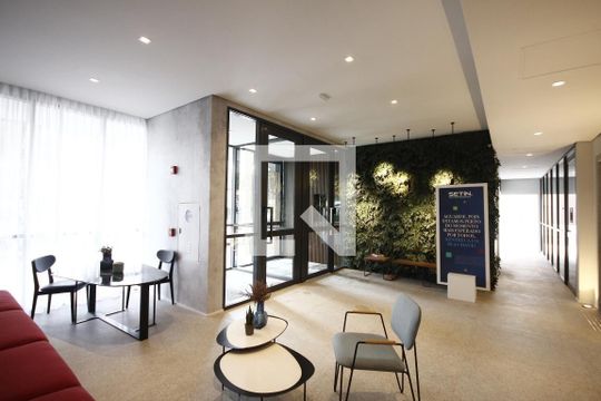 Área comum de kitnet/studio para alugar com 1 quarto, 24m² em Vila Mariana, São Paulo