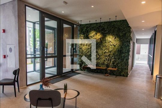 Área comum de kitnet/studio para alugar com 1 quarto, 24m² em Vila Mariana, São Paulo
