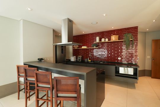 Área comum de apartamento à venda com 3 quartos, 123m² em Santa Terezinha, São Paulo