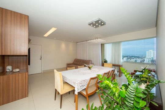 SALA de apartamento à venda com 3 quartos, 118m² em Buritis, Belo Horizonte