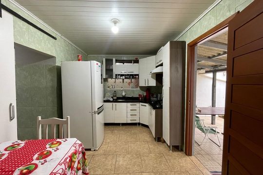 Cozinha de casa para alugar com 2 quartos, 90m² em Canudos, Novo Hamburgo