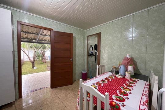 Cozinha de casa para alugar com 2 quartos, 90m² em Canudos, Novo Hamburgo