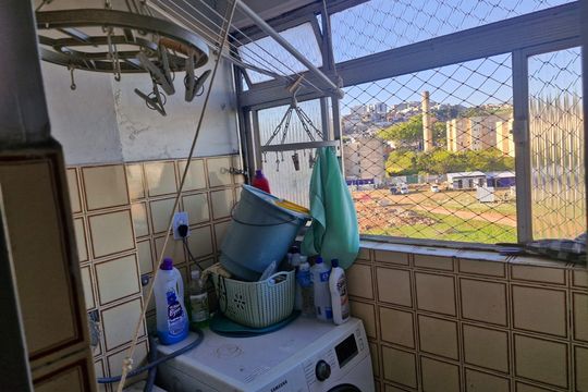 Lavanderia de apartamento à venda com 2 quartos, 51m² em Conjunto Residencial Sitio Oratorio, São Paulo