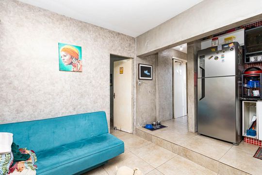 Sala de apartamento à venda com 2 quartos, 52m² em Bela Vista, São Paulo