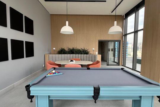 Área comum de apartamento à venda com 2 quartos, 139m² em Pinheiros, São Paulo