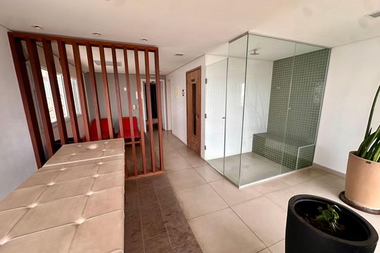 Área comum de apartamento à venda com 2 quartos, 66m² em Santo Amaro, São Paulo
