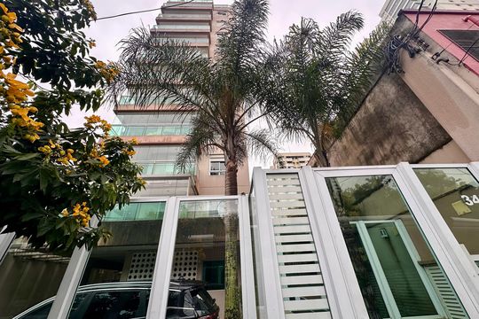 Fachada do Prédio de apartamento à venda com 2 quartos, 66m² em Santo Amaro, São Paulo