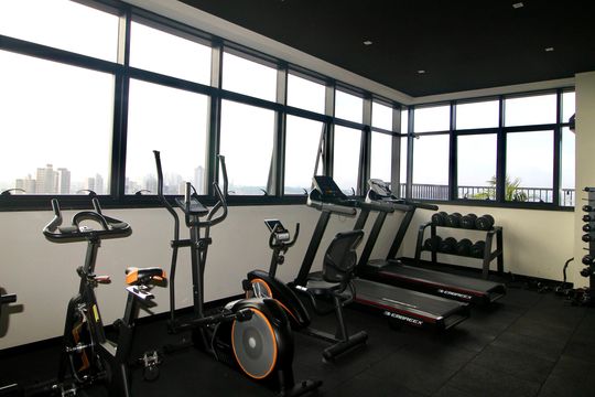 Área comum - Academia de apartamento à venda com 1 quarto, 24m² em Centro, Curitiba