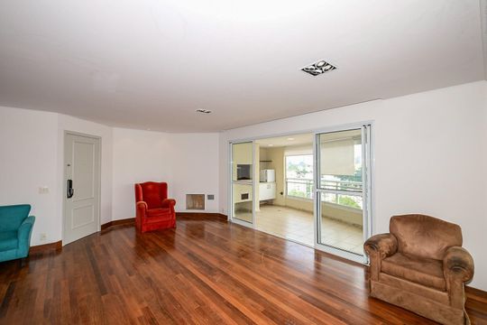 Sala de apartamento à venda com 3 quartos, 161m² em Vila Progredior, São Paulo