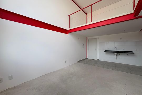 Sala de apartamento à venda com 1 quarto, 52m² em Santa Terezinha, Santo André