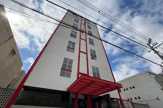 Fachada de apartamento à venda com 1 quarto, 52m² em Santa Terezinha, Santo André