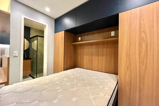 Quarto de kitnet/studio à venda com 1 quarto, 28m² em Jardim Oriental, São Paulo