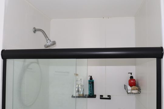 Banheiro de kitnet/studio à venda com 1 quarto, 24m² em Consolação, São Paulo