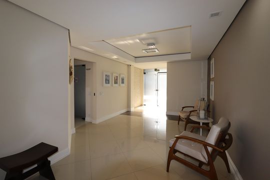 Área Comum - Hall de apartamento à venda com 4 quartos, 137m² em Vila Assunção, Santo André