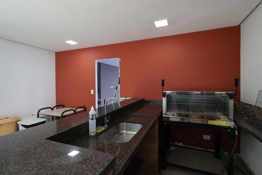 Área Comum - Churrasqueira de apartamento à venda com 4 quartos, 137m² em Vila Assunção, Santo André