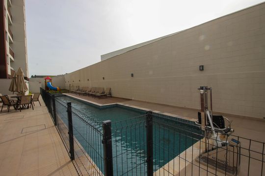 Área comum - Piscina de apartamento para alugar com 2 quartos, 56m² em Aparecidinha, Sorocaba