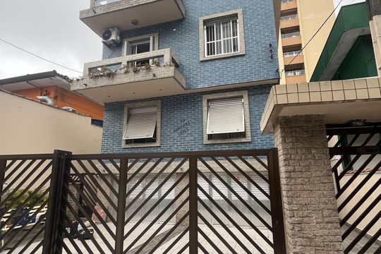 Fachada de apartamento para alugar com 2 quartos, 80m² em Embaré, Santos